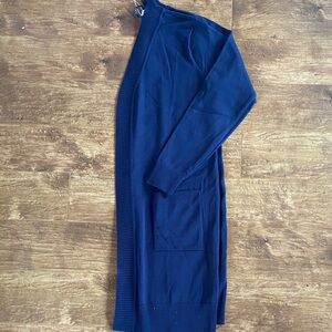 Active USA Women's Navy Blue Cardigan